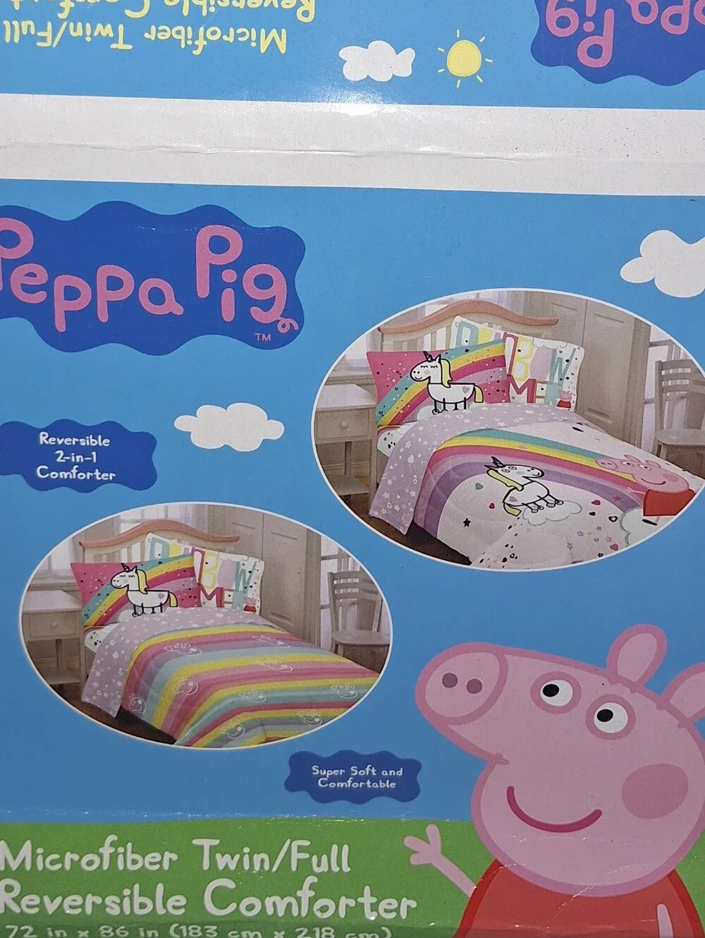 Peppa Pig Twin Comforter Set